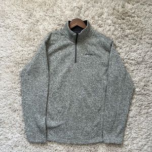 Mens Eddie Bauer Half Zip Pullover Fleece Size Large